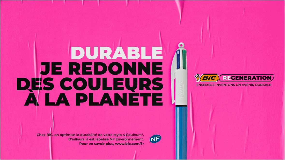 Bic regeneration by DamienC · Directeur Artistique Freelance · Graphiste · Lyon · Campagne · Bic