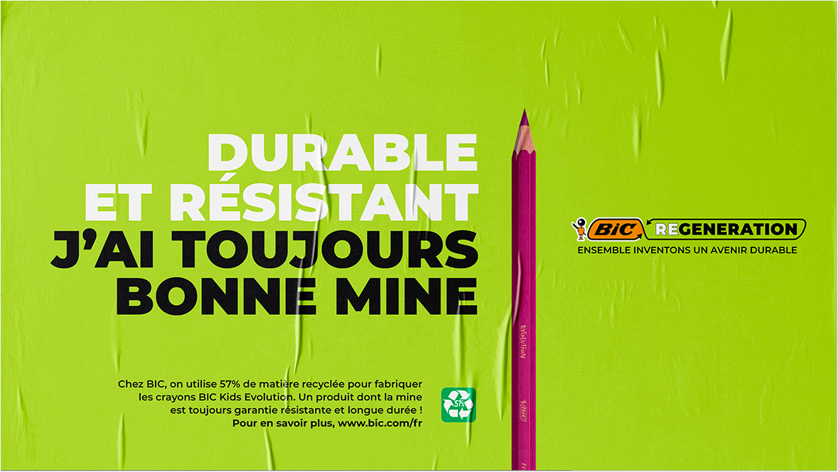 Bic regeneration by DamienC · Directeur Artistique Freelance · Graphiste · Lyon · Campagne · Bic