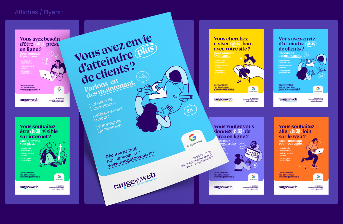 Range ton web by DamienC · Directeur Artistique Freelance · Graphiste · Lyon · Branding · Range ton web