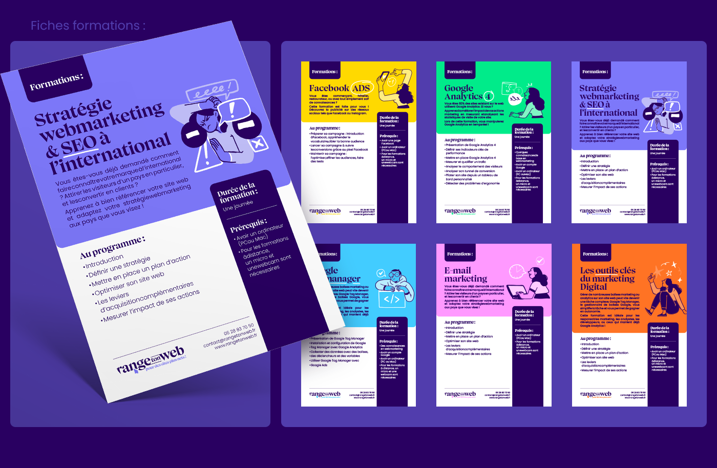 Range ton web by DamienC · Directeur Artistique Freelance · Graphiste · Lyon · Branding · Range ton web